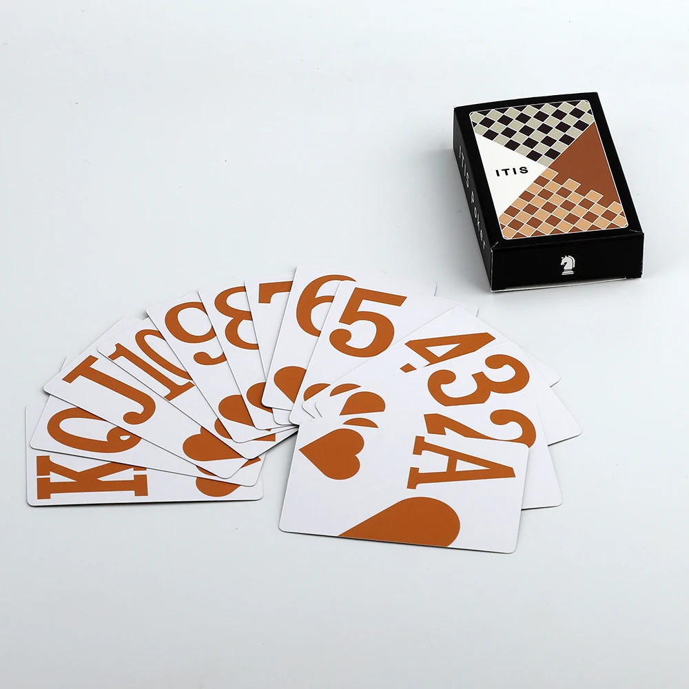 Custom printing chinese paper game card Wholesale