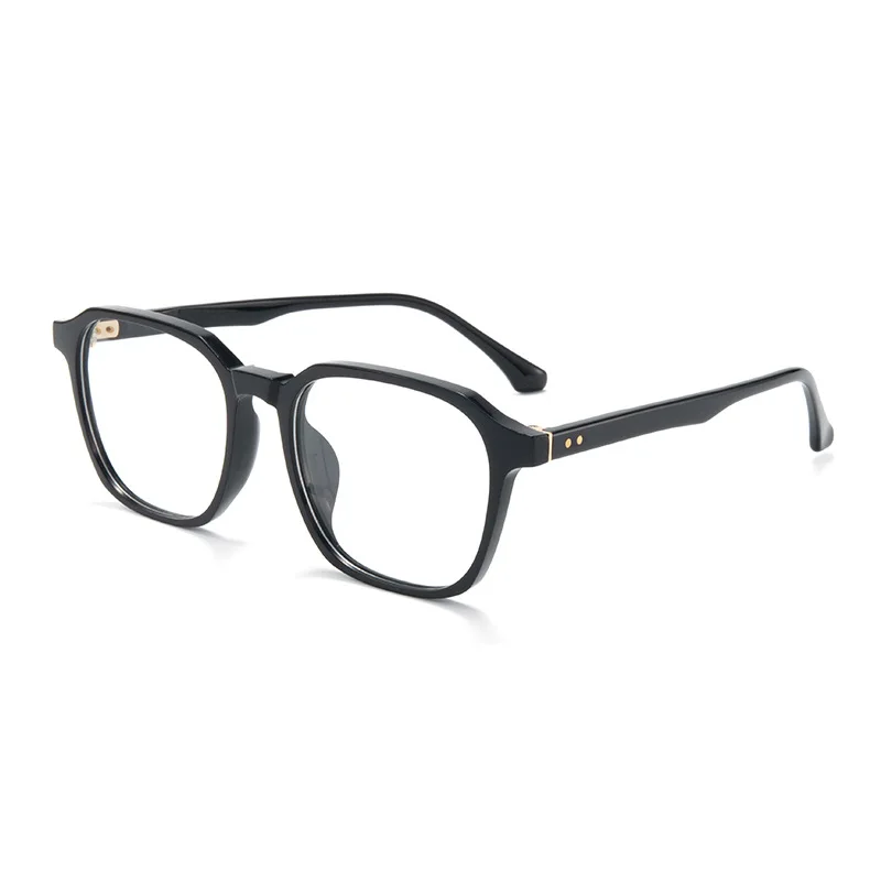 New Square Optical Frame Lightweight TR90 Retro Korean Stylish Eyewear for Unisex Myopia Spectacle Frame Wholesale Custom Logo