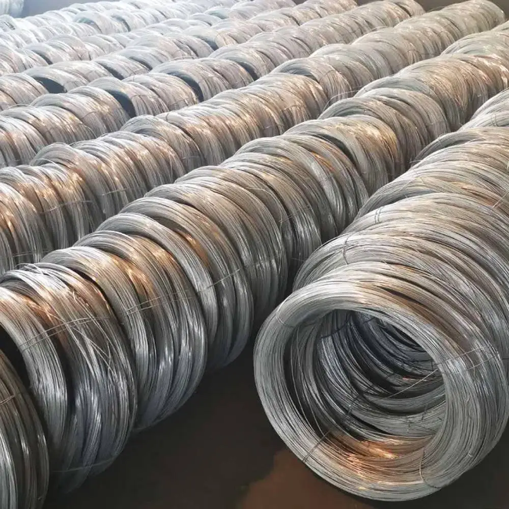 Hot Dipped 2.5mm Round Steel Wires Spring 12 Gauge High Tensile Galvanized Iron Wire Sale for South America Africa Mrket