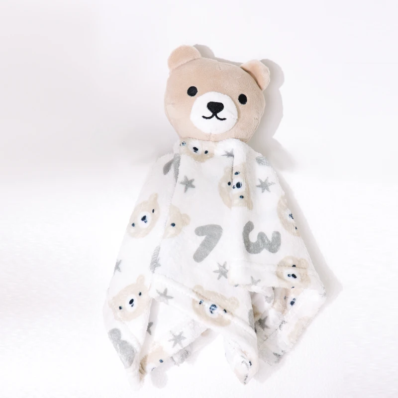 High Quality Numbers Flannel Bear Baby Blanket Customized Made in China Coral Fleece Blanket at Competitive rates
