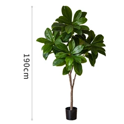 Simulation plant large magnolia tree home shop decoration bonsai ornaments artificial plant Nordic