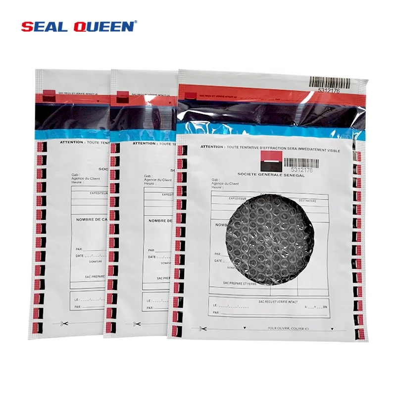 Security Plastic Courier Bubble Bag Custom Envelope Mailing Tamper Evident Bubble Bag For Packing