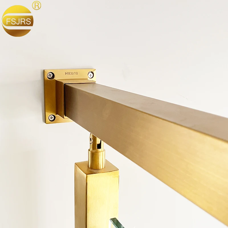 Luxurious Gold Railing Gold Brass Metal Railings Gold Stair Railing Design