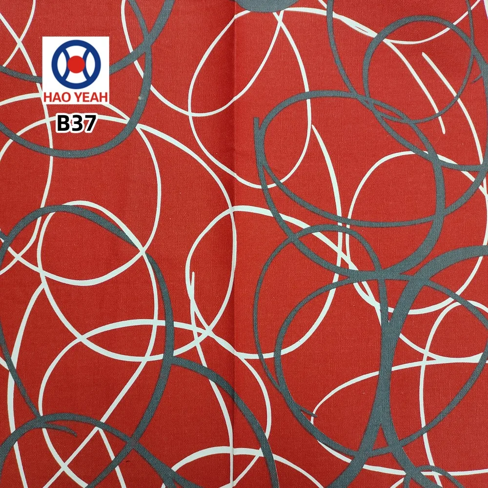 Professional digital printing polyester / cotton woven printed canvas fabric suitable for tent tablecloth and bag making