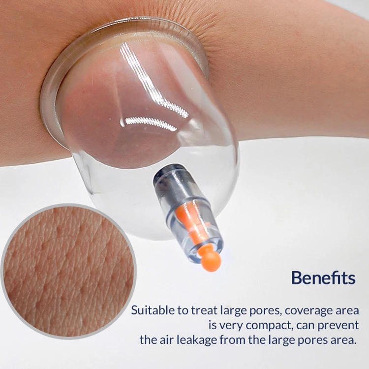 Y1 6.1CM factory sell cupping-cups anti cellulite cupping reusable cupping with Pump Vacuum Suction Cups for Body Cellulite