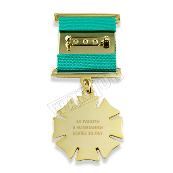 custom cheap award medal and ribbon display box