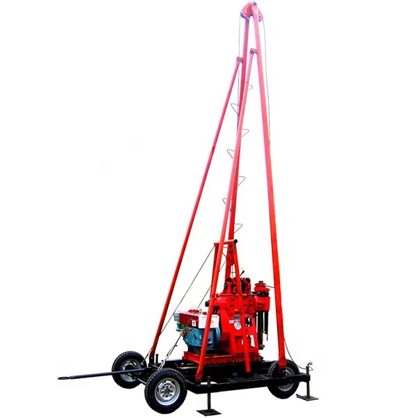 GK-200 Small Portable SPT Geotechnical Hydraulic Core Drilling Rig Machine for Mining