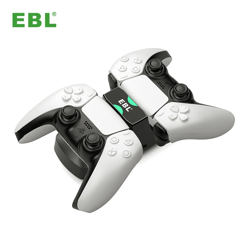 Джойстик для видеоигр EBL, контроллер для геймпада, аксессуары для PS5, зарядное устройство со светодиодным индикатором