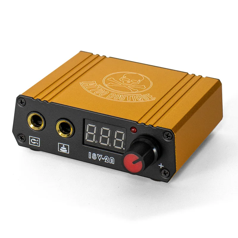 Tattoo power supply fine adjustment fatigue-free tattoo machine mini square transformer factory wholesale tattoo equipment