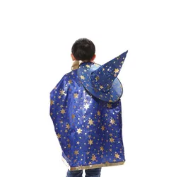 Женский и детский костюм Хэллоуин, плащ ведьмы, волшебник, взрослый костюм на Хэллоуин, Детский костюм для Хэллоуина, украшение для вечеринки