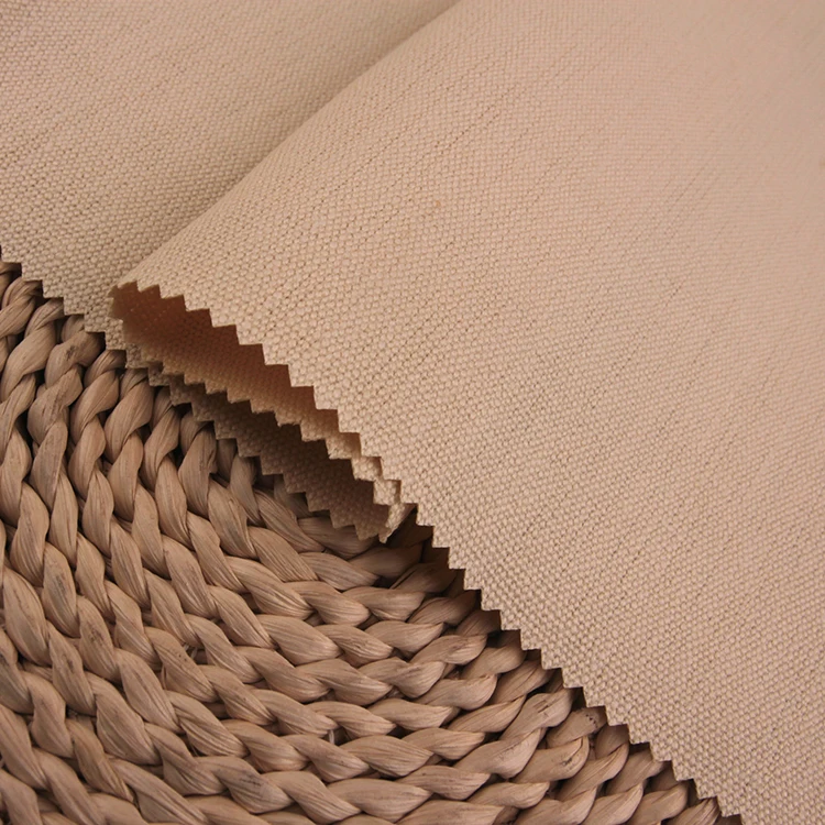 61003-Wholesale Price High Quality Heavy Weight 100% Natural Hemp Canvas Fabric for Shoes Bags