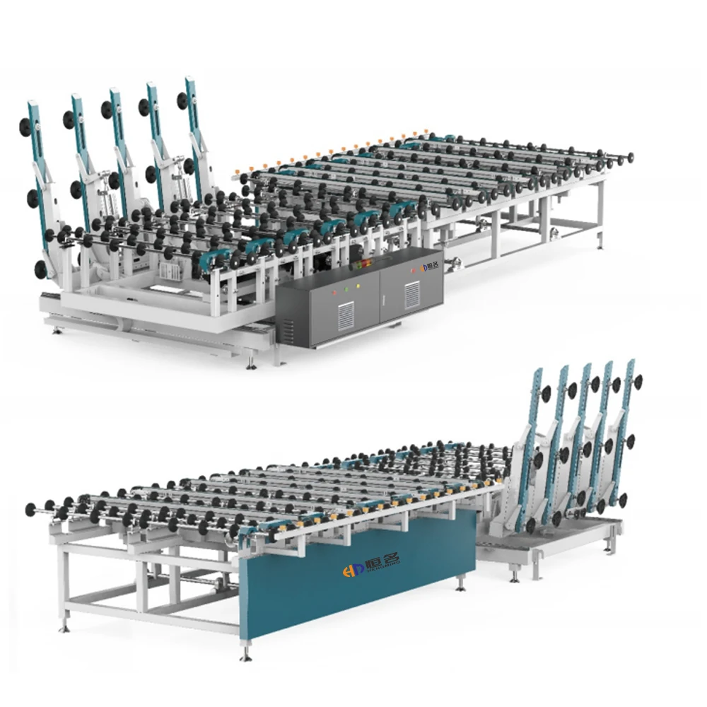 High-Speed Glass Loading and Unloading Machine with Vacuum System & Safety Features