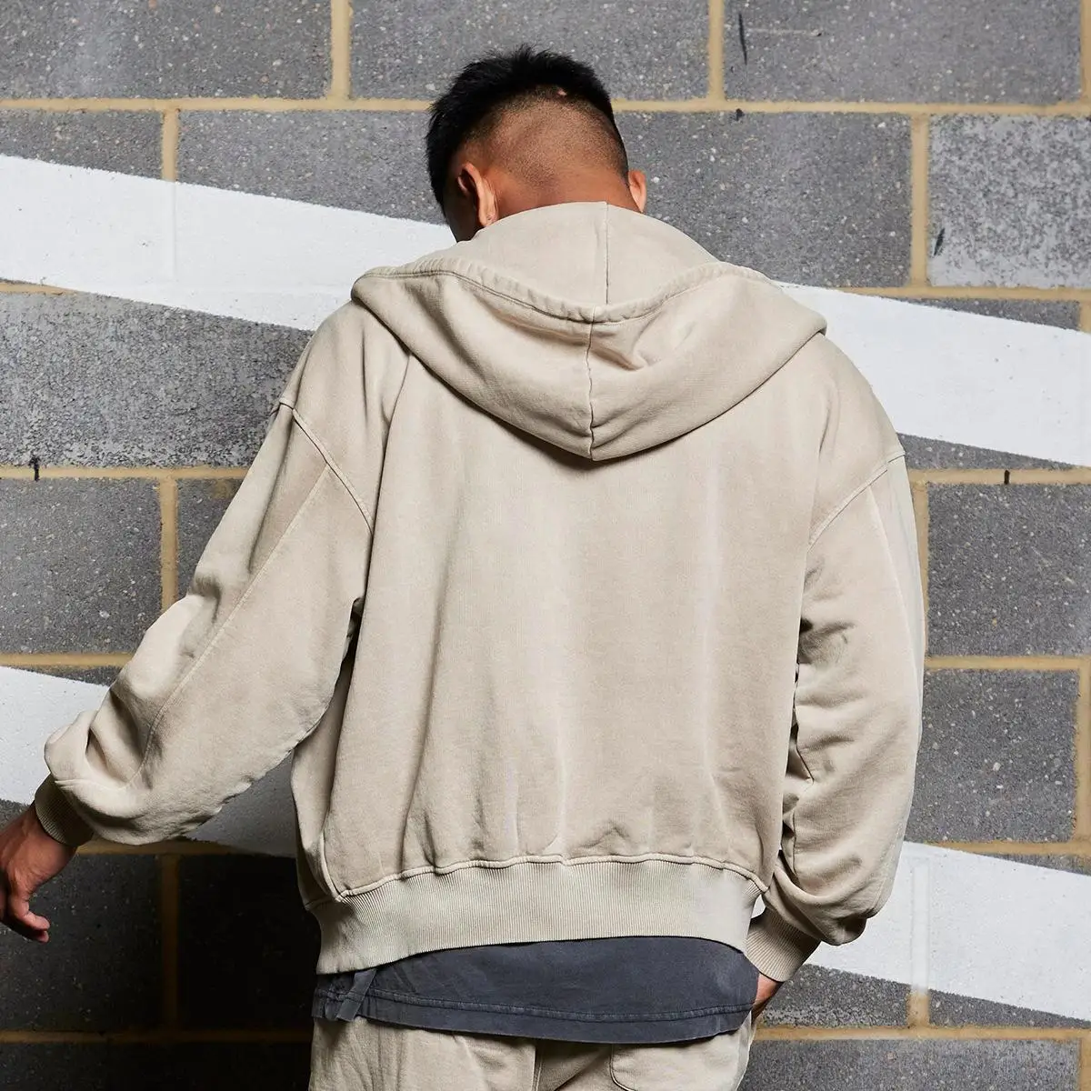 Premium Quality Custom Mens Zipper Hoodies Embroidered Printed Logo Blank Sweatshirt Polyester Cotton Zip Up Hoodies For Unisex