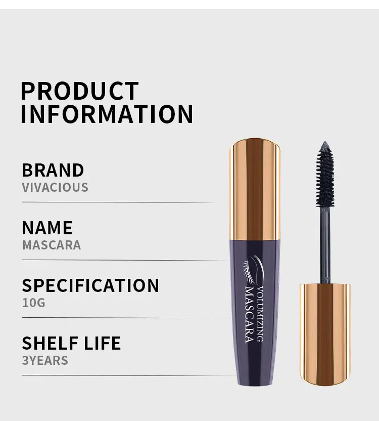 Mascara Traditional Blue Packing With Big Brush Ready Goods At Stock