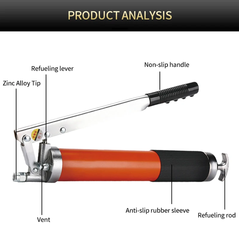 High quality air operated grease gun movable air operated automatic grease pump for vehicle repairing