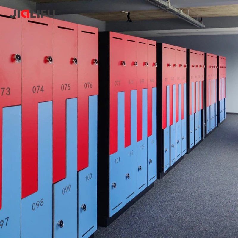 Customized color compact laminate Z shape locker