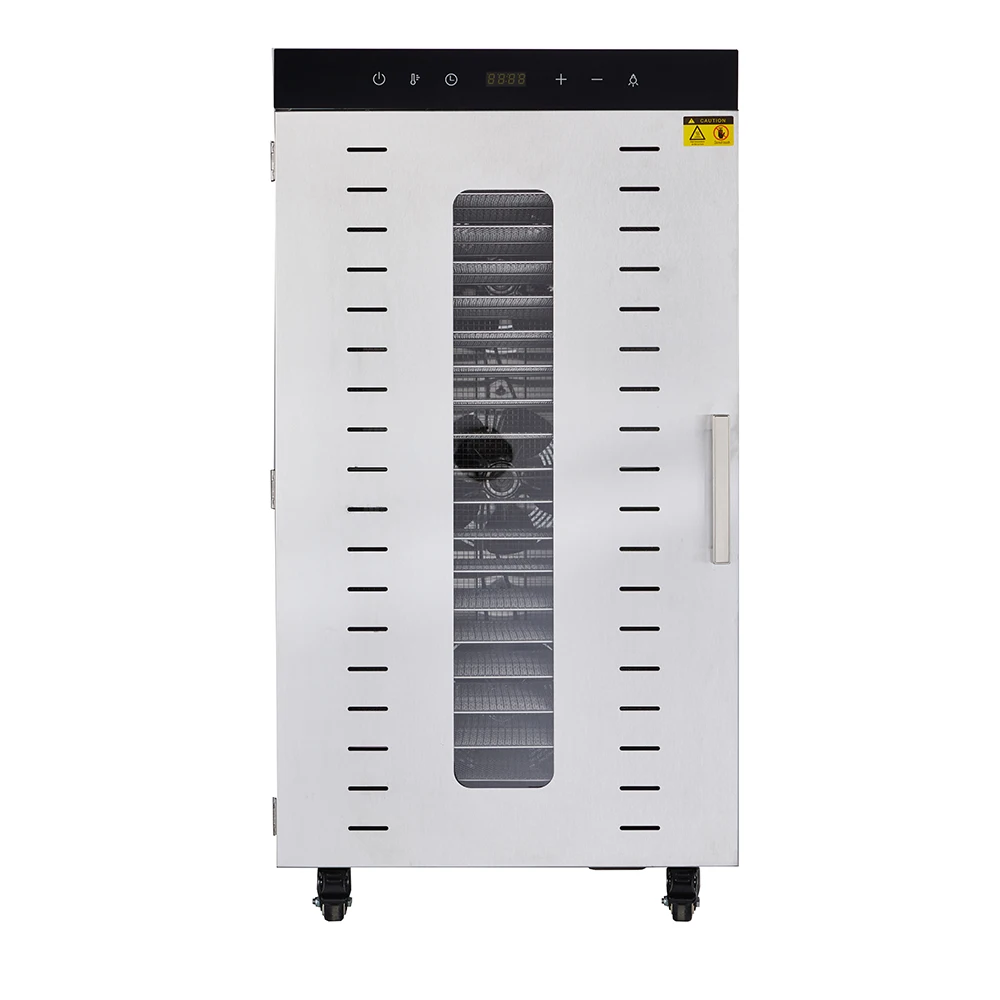 Single Zone 20 Trays Electric Herb Grain Dehydrator Machine Hot Air Fruit Dryer Dehydrator