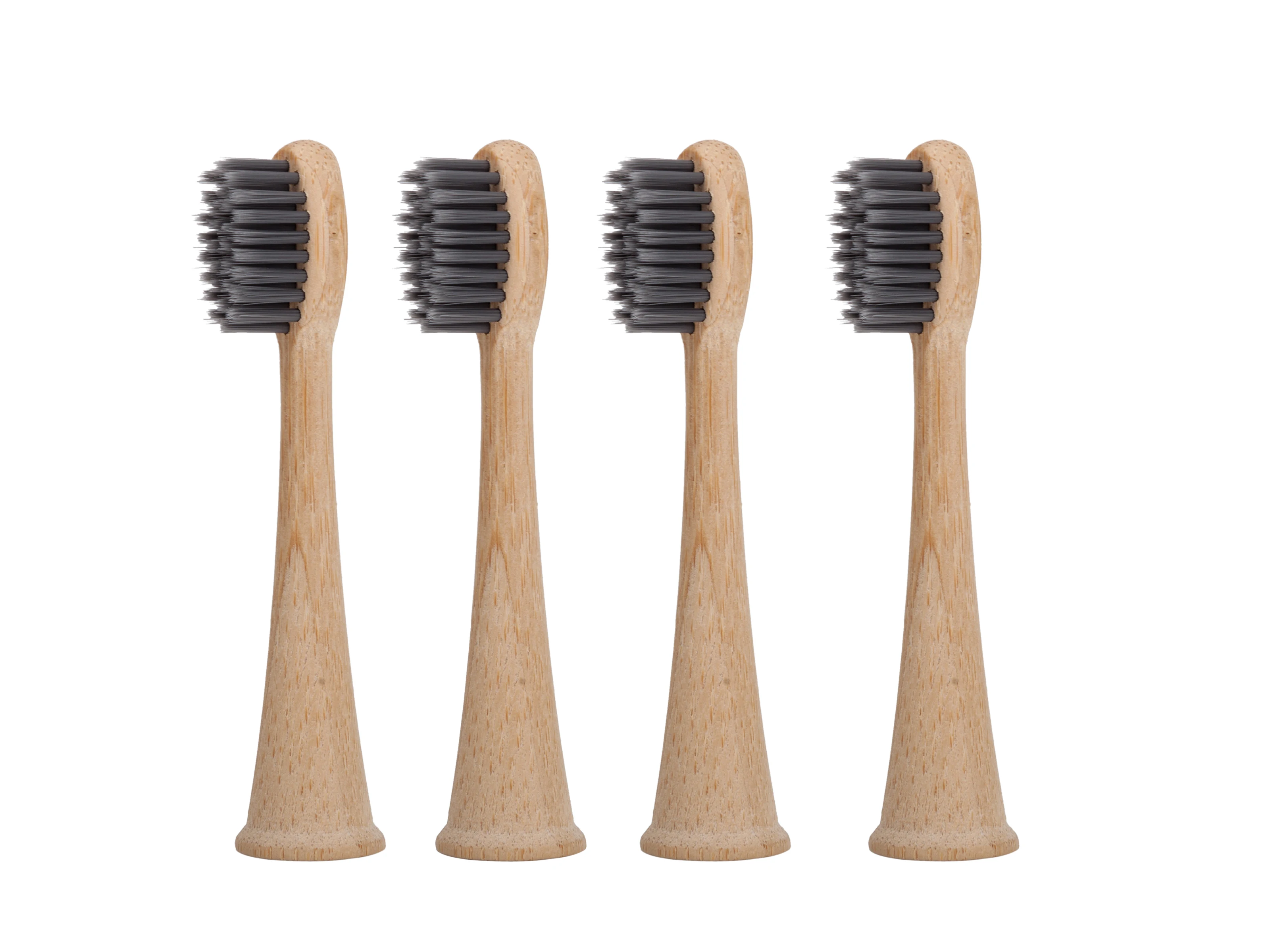 Ecological Environmental Green Replacement Tooth brush heads Biodegradable Electric Tooth Brush Bamboo Heads Recyclable