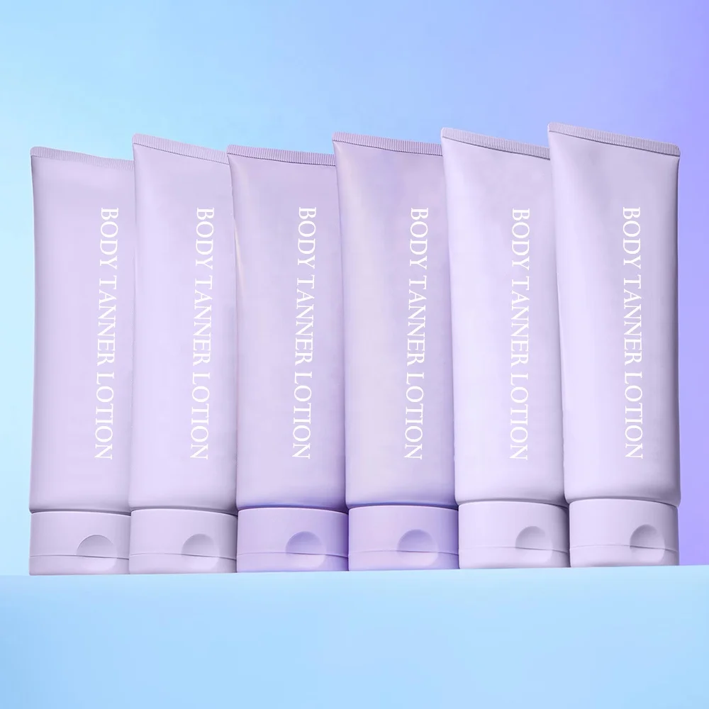 Custom Natural Glow Your Own Way Instant Self Tanner Private Label Indoor Tanning Lotion Solarium Sunless Body Tanning Cream