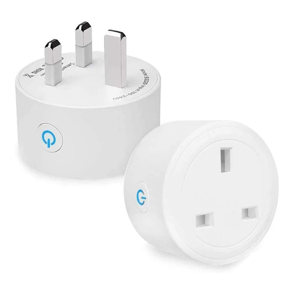 tuya uk smart plug 16A smart wifi plug with energy monitoring alexa google home Type G