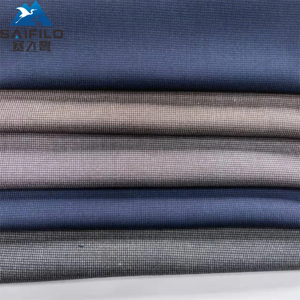 Men TR/SP suit fabric for good quality factory direct supply dobby men wedding suiting and western-style Trousers fabric