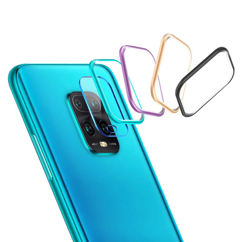 
Camera Metal Ring + Camera Protector For Xiaomi Redmi Note 9 Pro 9S Camera Lens Protector For Redmi Note 9S 9 Pro Max 