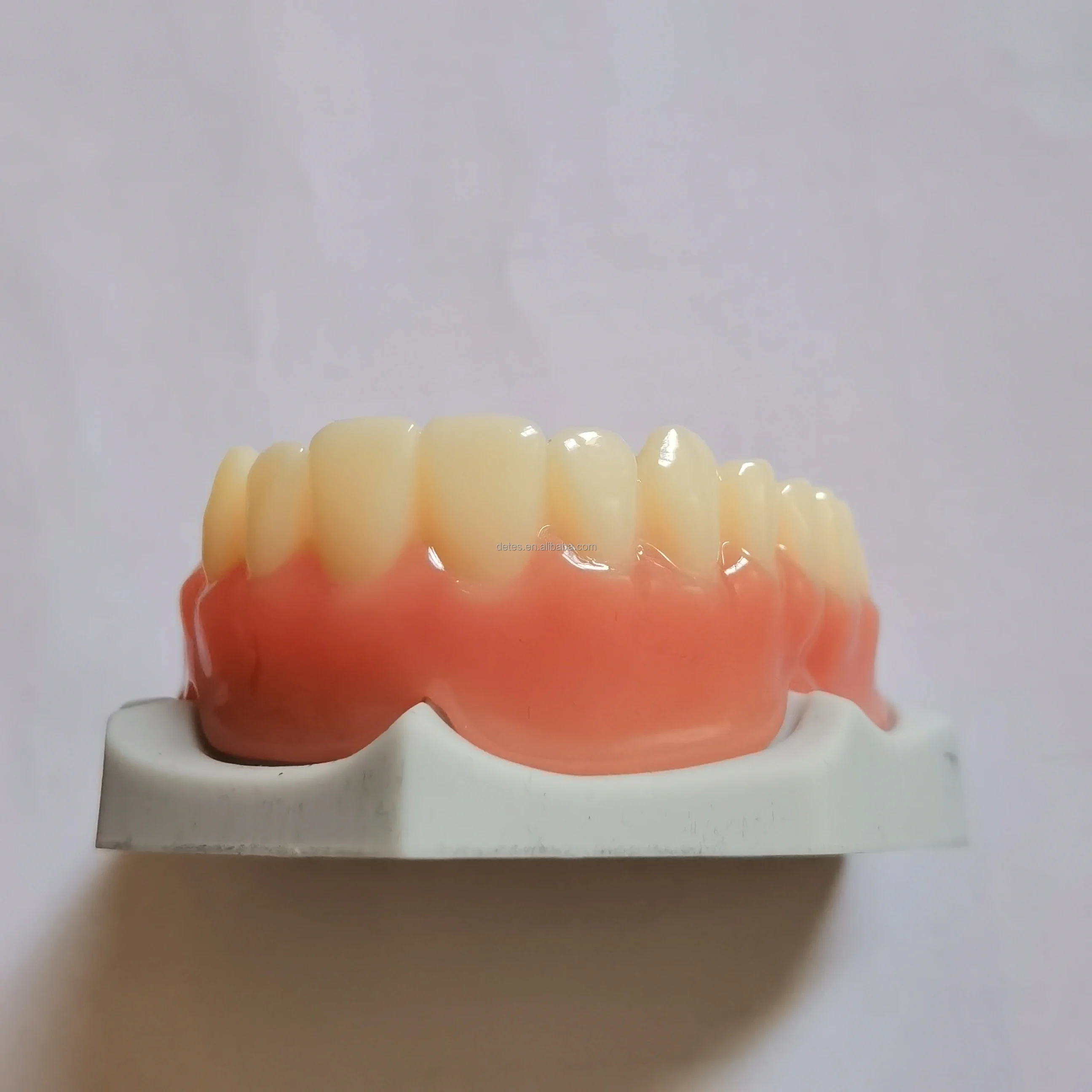 Removable full denture Gingival mask Splint Orthodontic model porcelain veneers teeth zirconia ceramic false teeth flexible
