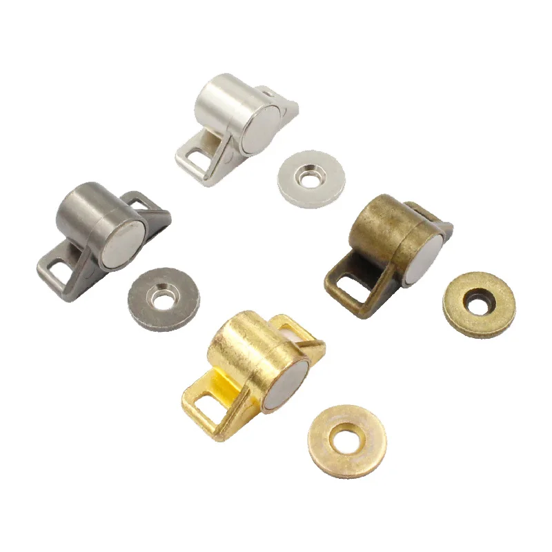 Furniture Accessories Magnetic Door Catcher Kitchen Closet Door Stopper Strong Cabinet door suction for Wardrobe