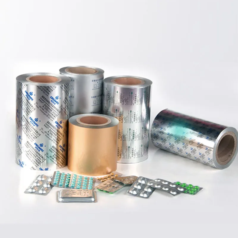 China Aluminum Foil Supplier Jumbo Roll Alloy Aluminum For Pharmaceuticals
