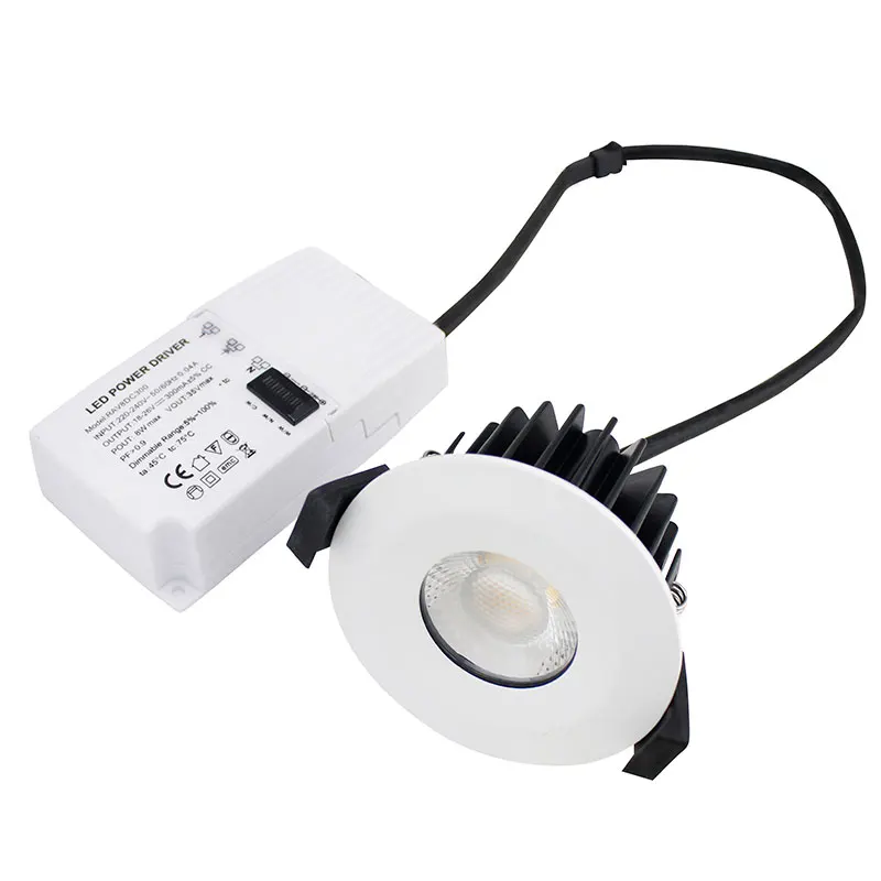 Home Smart Led ip65 Fireproof COB Recessed Downlight Dimmable Led Downlight