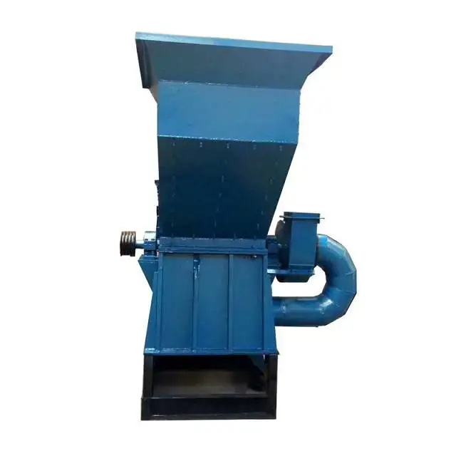 Industrial Small Multifunction Waste Wood Old Paint Bucket Scrap Metal Pulverizer/double Shaft Paper Shredder Recycling Machine