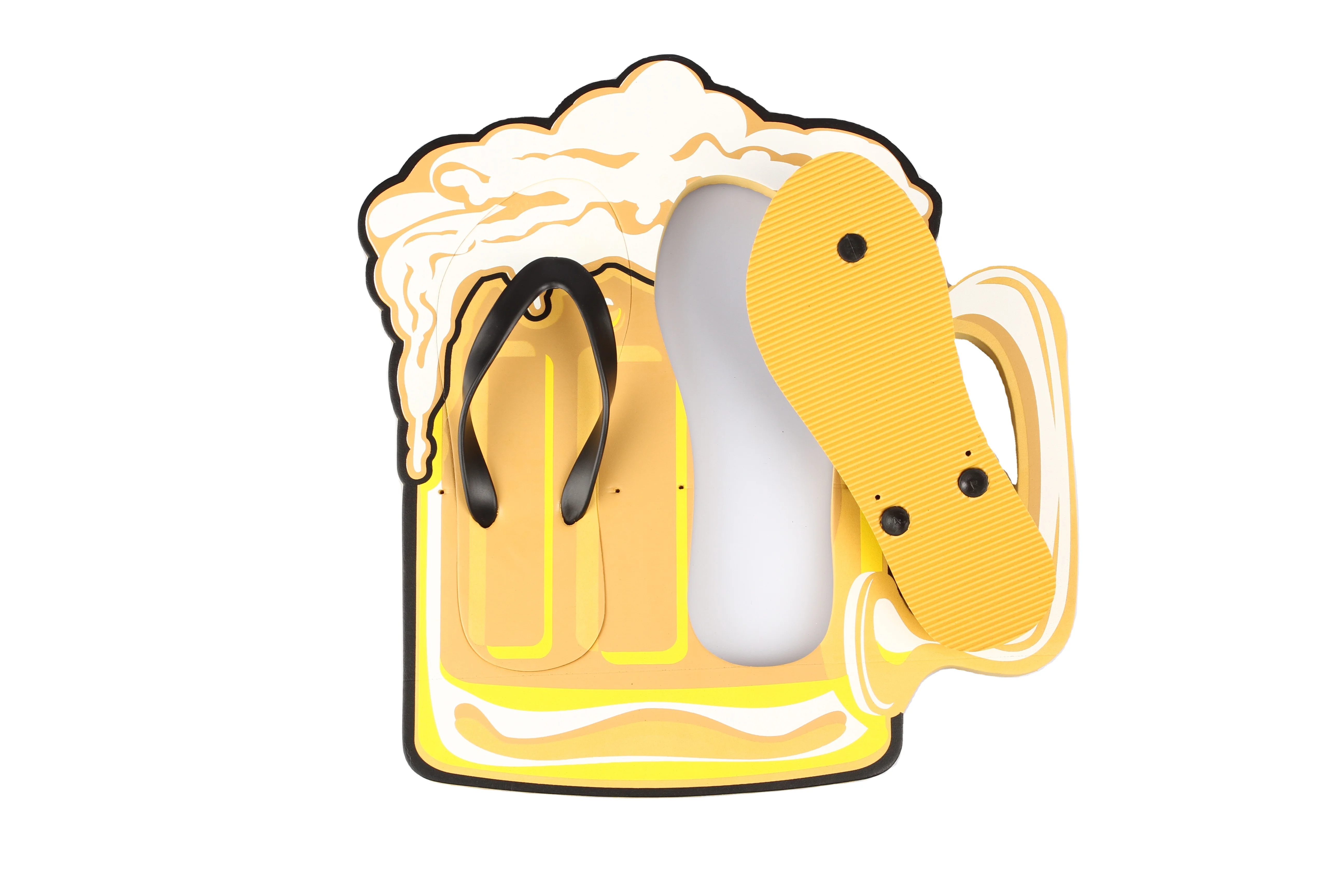 Fashion Rubber Board Slippers Blank Sublimation Flip flops