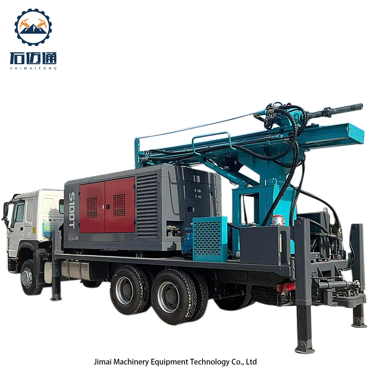 China Famous Dongfeng 6X4 Truck Mounted Water Well Drilling Rig Machine for sale