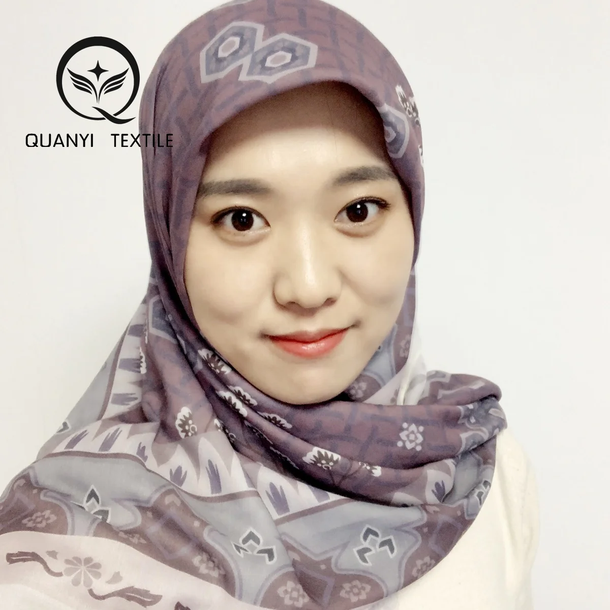 muslim wear wholesale dubai hijab 2021 shawls printed sudan bawal cotton voile square scarf instant hijab supplier tudung