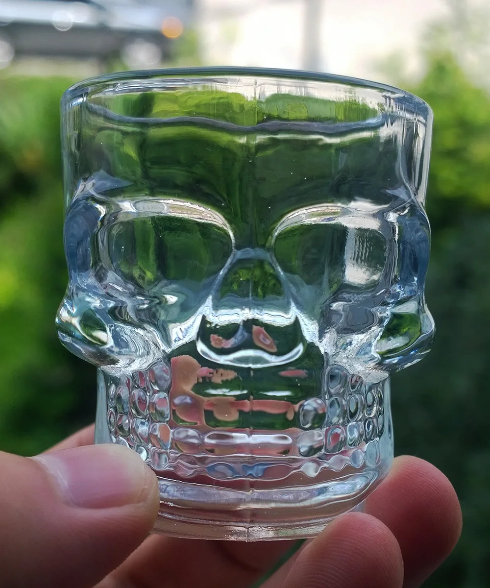 Free sample 2 ounce frosted souvenir shot glass