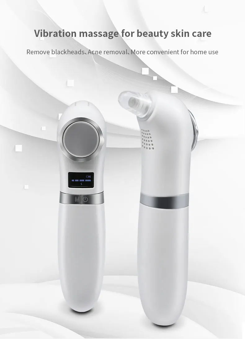 Most Popular Multi-Function 4 Suction Heads Usb Charging Kit Acne Removal Blackhead Remover