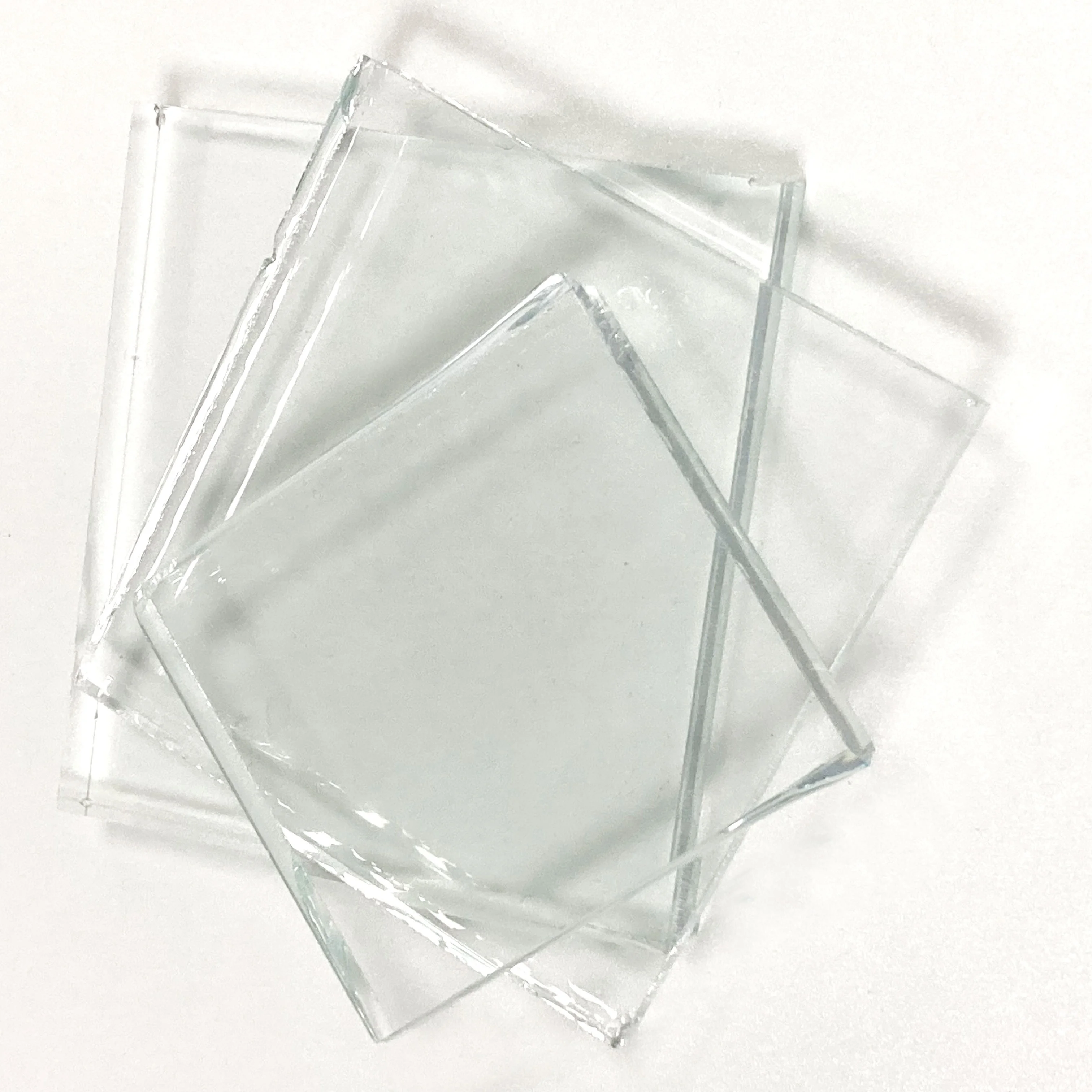 98% High Transmission low Iron Glass Custom Size Customized Extra White Glass For Surveillance Camera