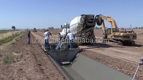 Hot Sale New Designed Water Channel Canal Paver Machine