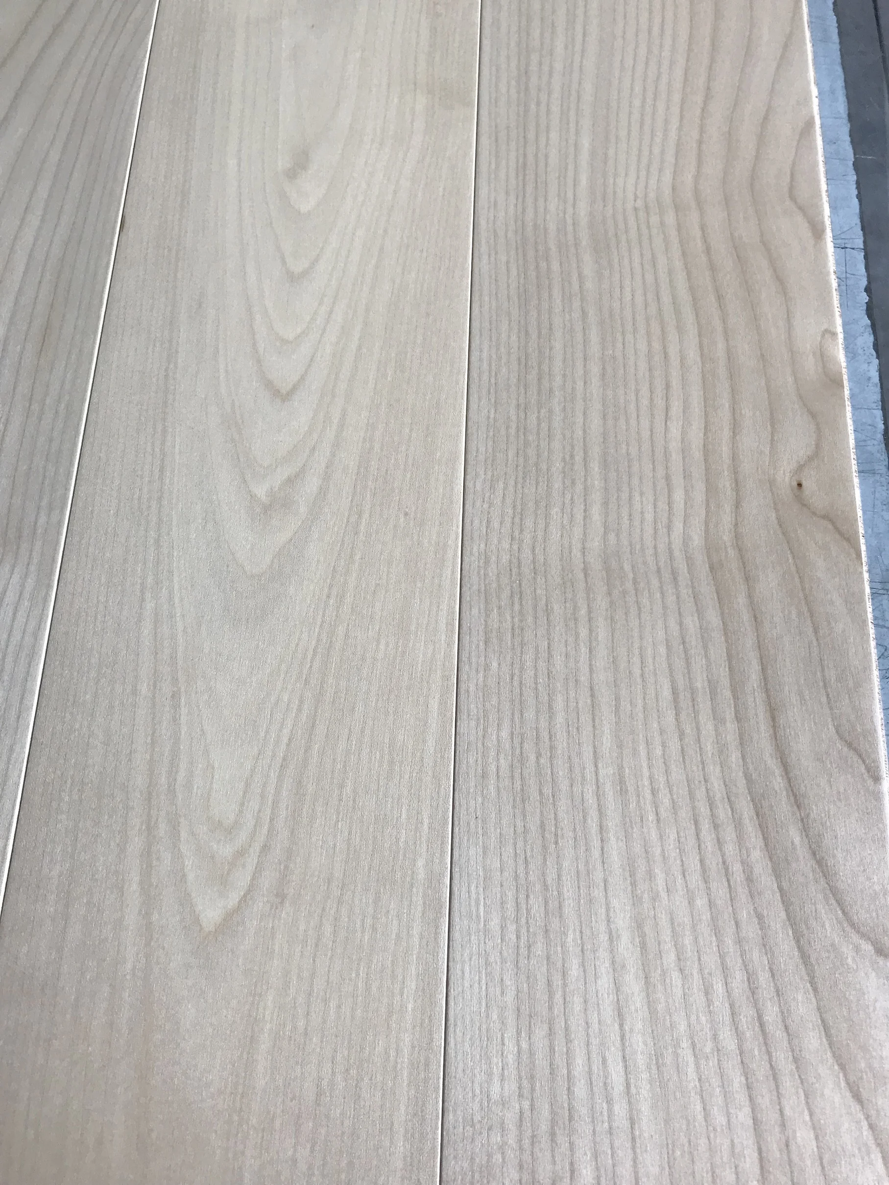 Jesonwood super flat engineered Canadian maple AB grade flooring
