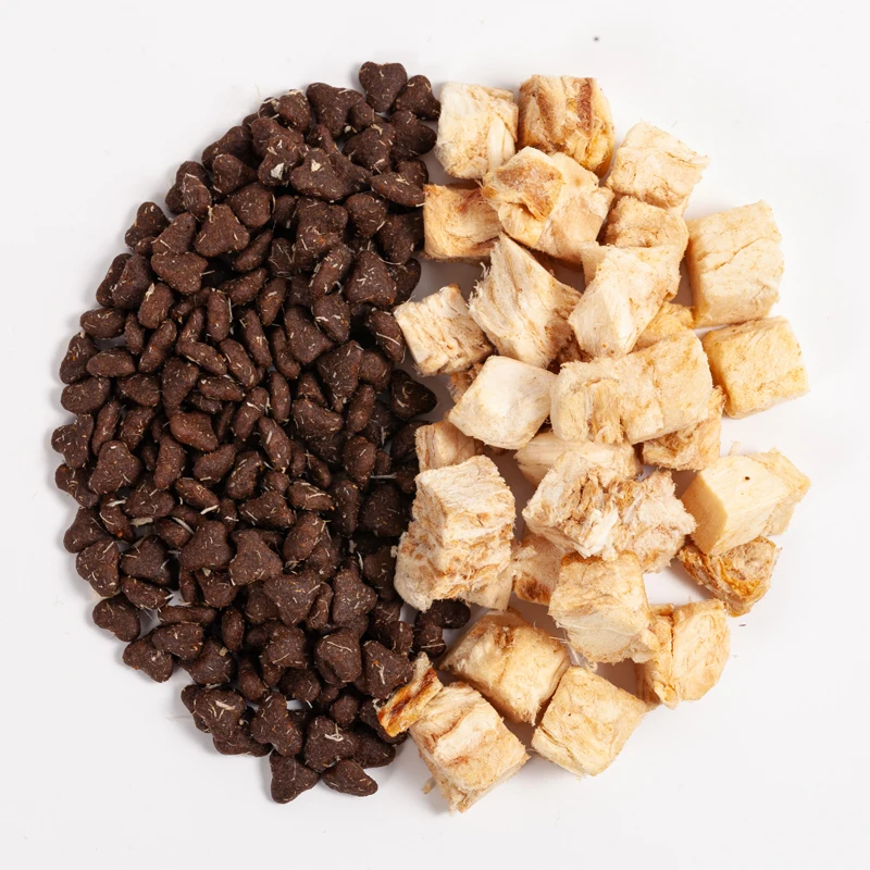 Высокий белок Защита окружающей среды сублимированный натуральный влажный сухой корм для кошек 7 кг