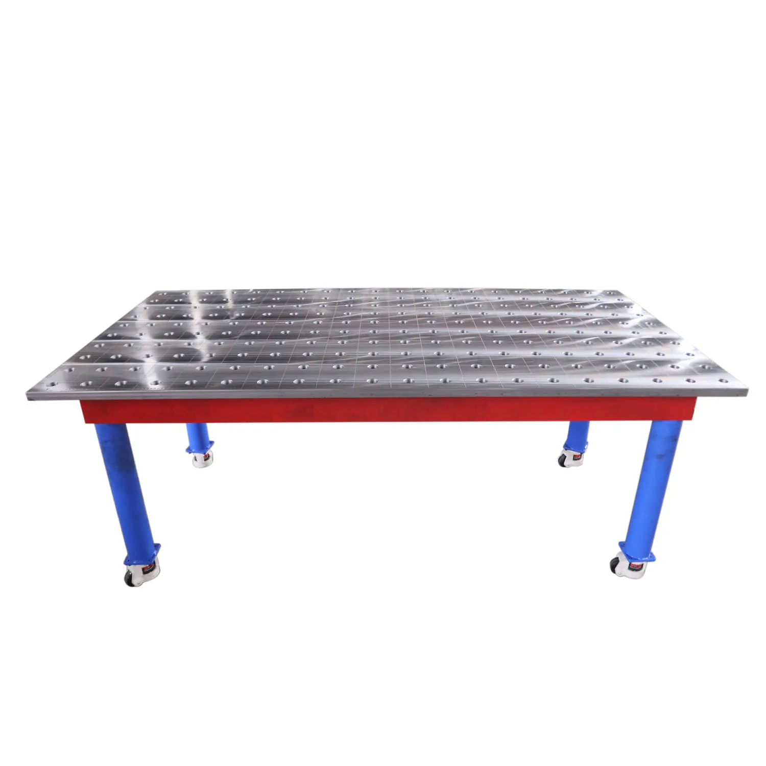 Industrial Customized Flexible measuring Tool Carbon Steel 2D Welding Table Modular welding clamping system