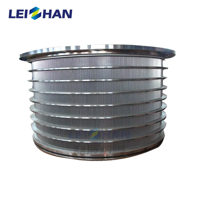 Paper Mill Paper Pulp Screening Machine Mid Consistency Pressure Screen Basket