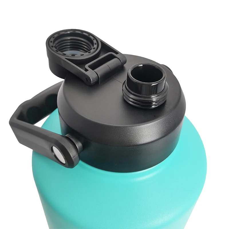 128oz Vacuum Insulated Water Bottle Half Gallon Stainless Steel Double Walled Water Jug Insulated Water Bottle