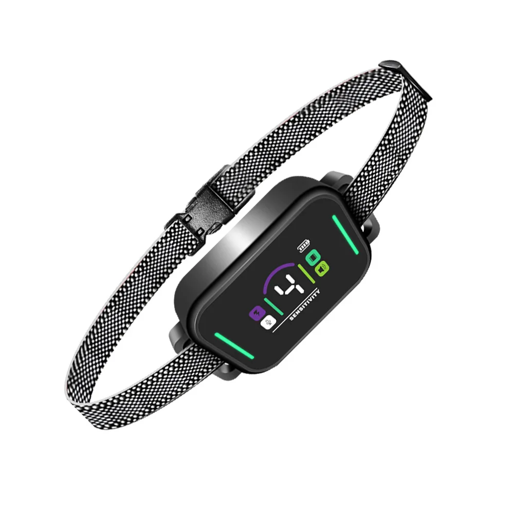 Dog Bark Collar for Large Medium Small Dogs Smart Anti Barking Collar Rechargeable Training Collar with Sensitivity Shock Beep