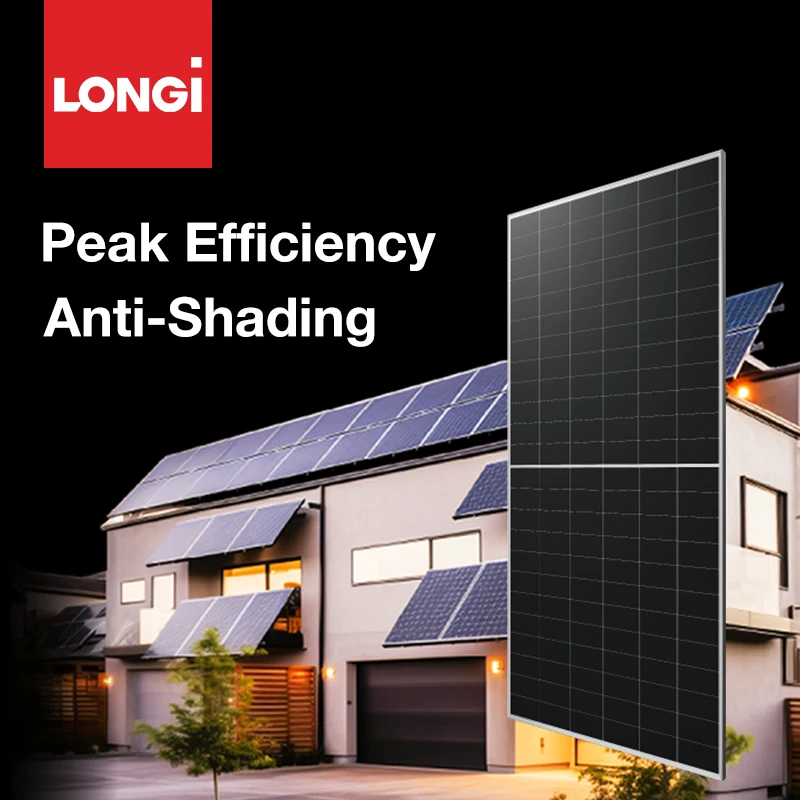 Longi solar Hi-MO 10 Высокоэффективная 2 0 панель солнечных батарей HPBC 650 Вт 645 640 635 солнечные модули