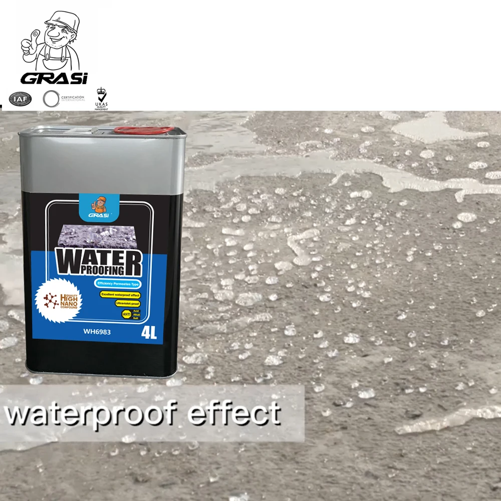 Nano Tech Coating Products Waterproofing Material Nano Concrete Coating Silicone Roofing Coatings