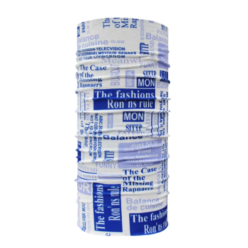 Fine Quality Multifunctional Bandana Hip-hop Seamless High Elastic Neck Gaiter Bandana