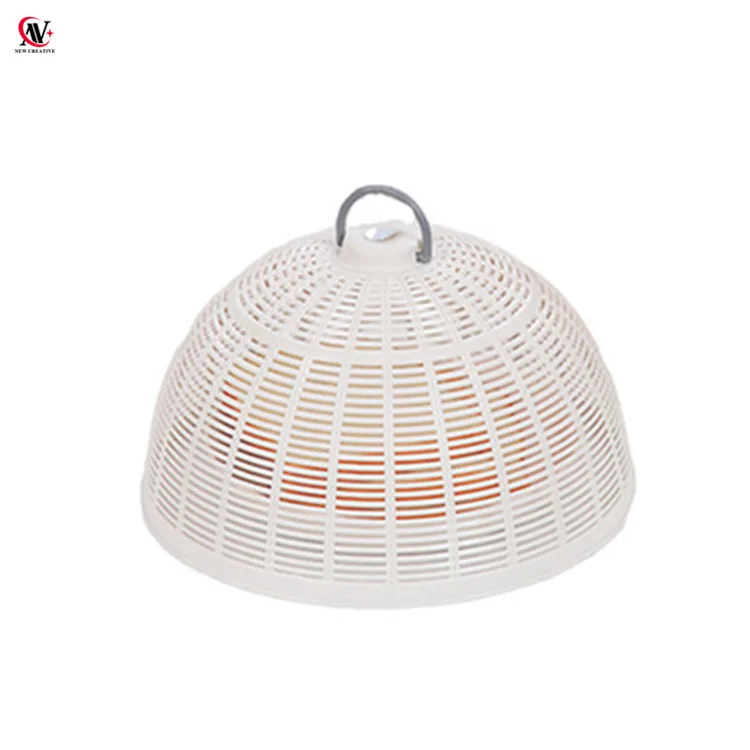 low price pp plastic round table cover with handle for kitchen food cover basket