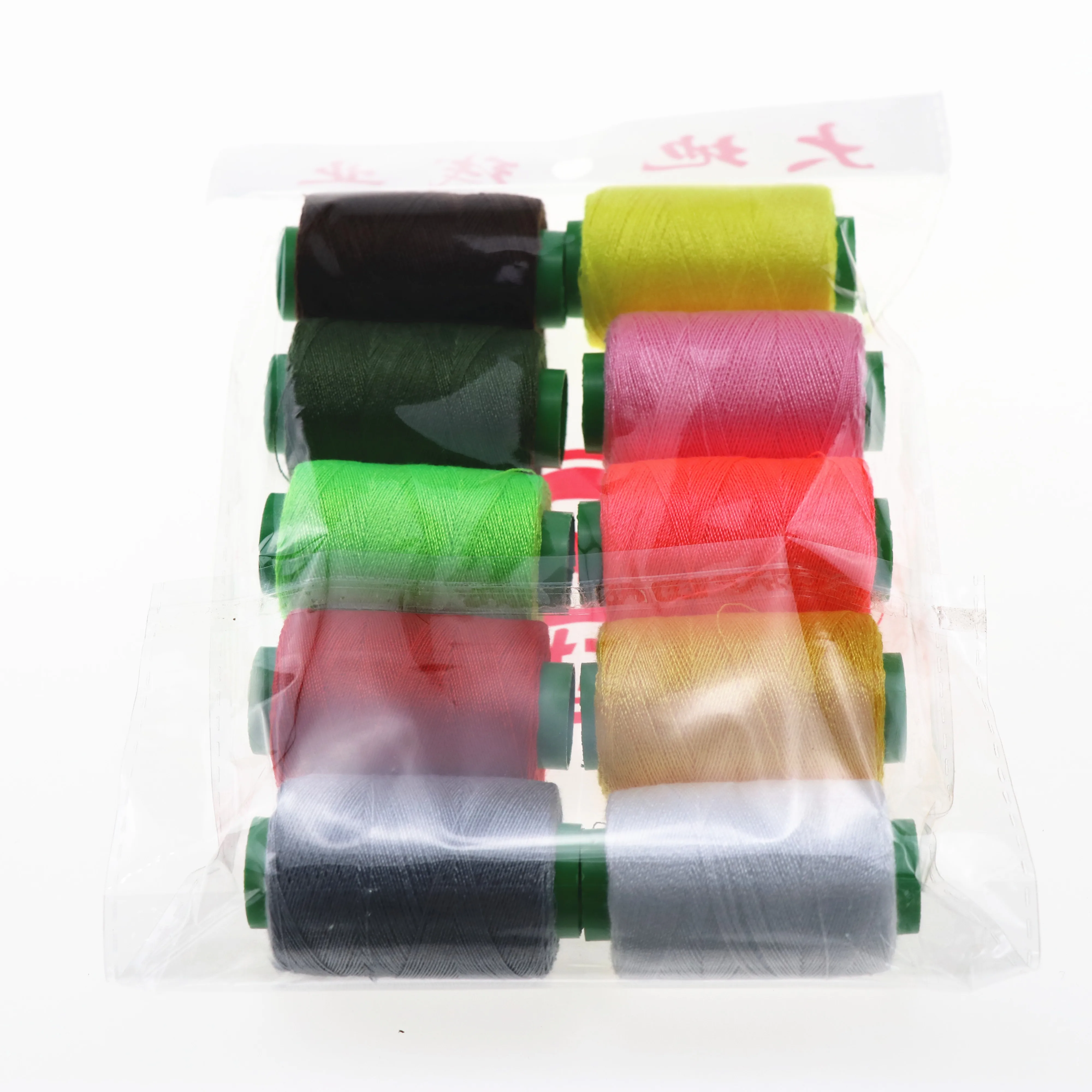 
Factory Direct Sale Weaving Polyester Embroidery Sewing Threads Waxed Thread Silk Thread 