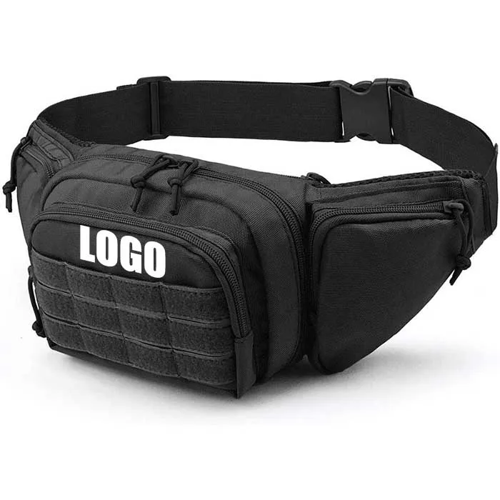 Multi-pocket Tactical Fitness thigh bag big capacity chest bag sport wallet fanny packet for man outdoor sport runners jogging